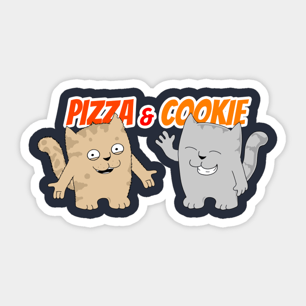 Pizza and Cookie Sticker by PizzaAndCookie